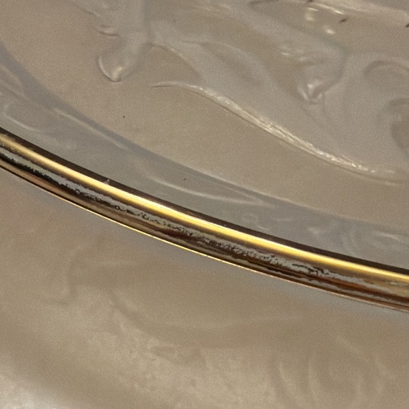 Vtg Morgantown Crystal Pegasus Plate - Celestial Astrology Mythology Star Decor - Picture 9 of 12